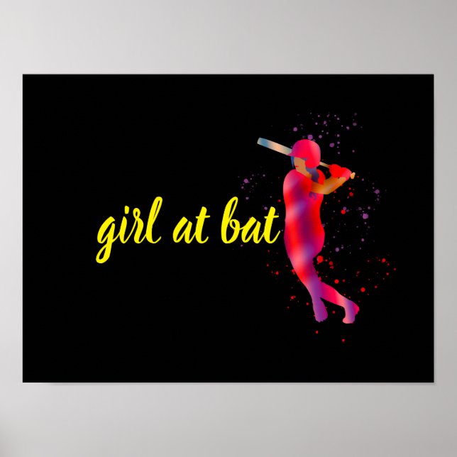 Poster Rapariga no Bat (Frente)