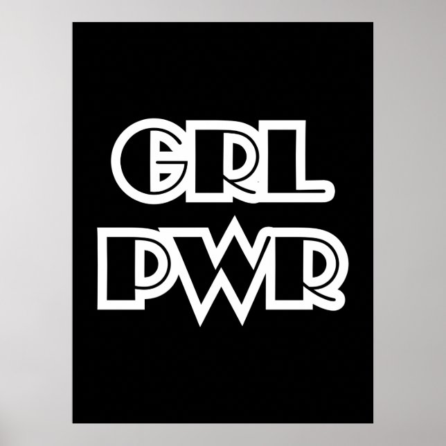 Poster Rapariga Power, Grl Pwr (Frente)