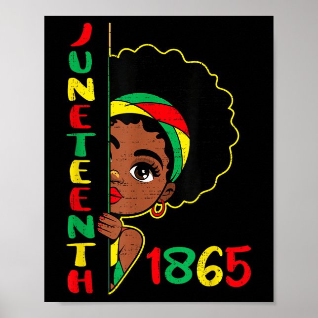 Poster Raparigas Junta 1865 Liberdade África 19 de junho  (Frente)