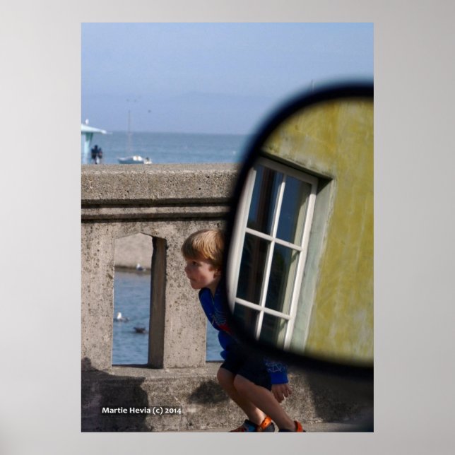 Poster Rapaz corre na ponte (Frente)