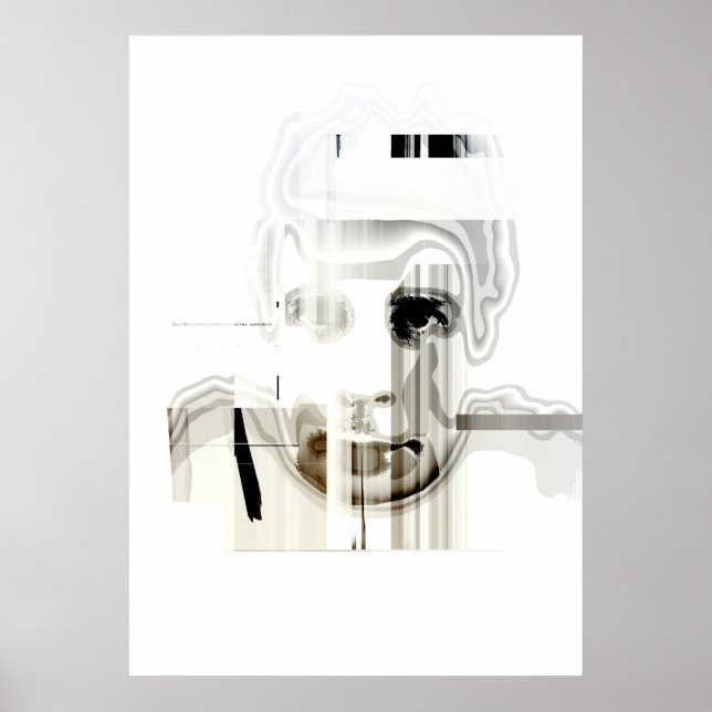 Póster rapaz desdesenhado (Frente)