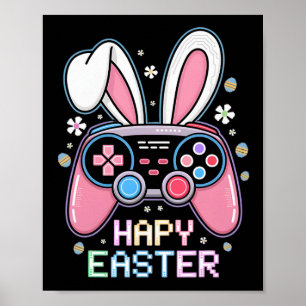 Poster Rapazes, Felz pascoa Dia Coelhinho, Jogo De Ovo, C