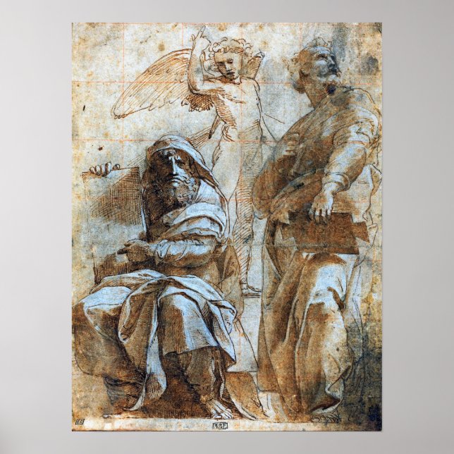 Poster Raphael - A Hosea E Jonah Profetas (Frente)