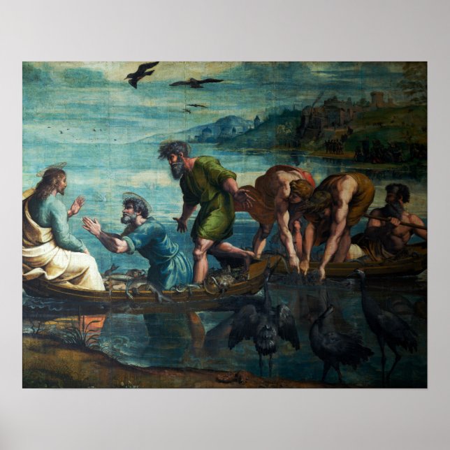 Poster Raphael - A Pesca Milagrosa (Frente)