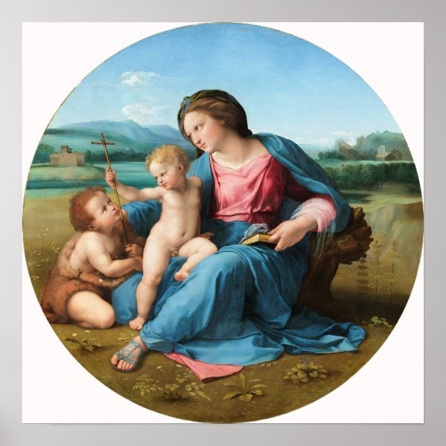 Poster Raphael: Alba Madonna (Frente)
