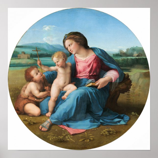 Poster Raphael - Alba Madonna (Frente)