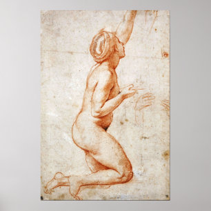 Poster Raphael - Brincando Com A Mulher Da Figura Com O B