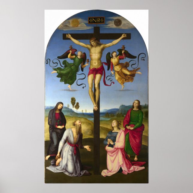 Poster Raphael - Crucificação 1503 (Frente)