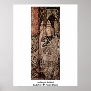 Poster Raphael do arcanjo por Antonio Di Puccio Pisano