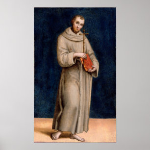Poster Raphael - Santo Francis De Assisi
