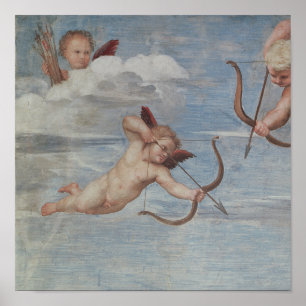 Póster Raphael   Triumph de Galatea