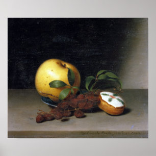 Poster Raphaelle Peale ainda vive com bolo
