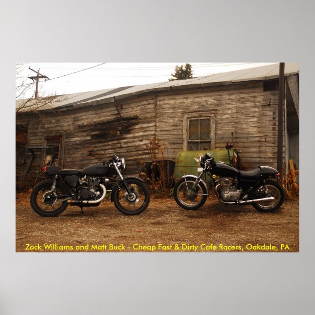 Póster Rápido e Sujo (Frente)