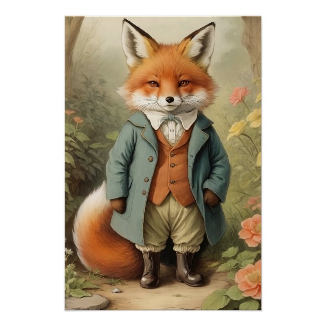 Póster Raposa (Frente)