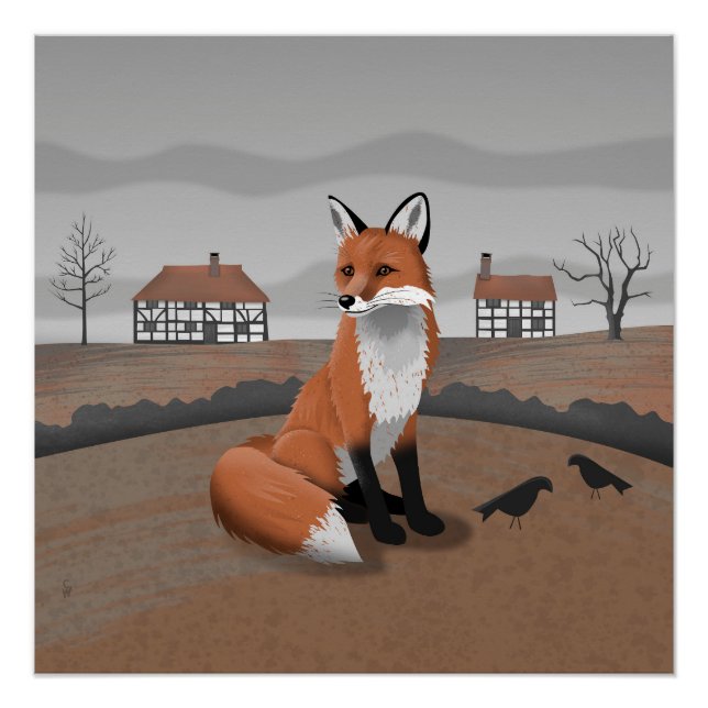 Póster Raposa (Frente)