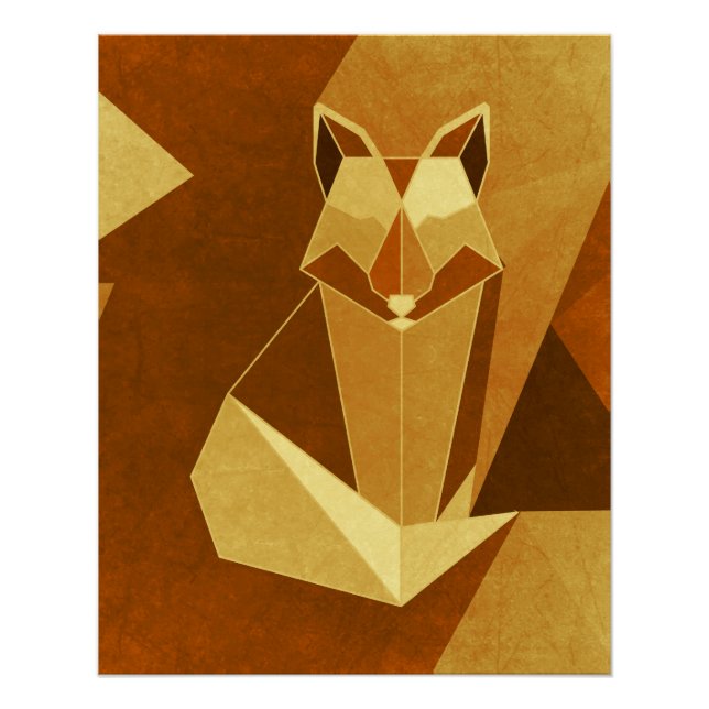 Póster raposa (Frente)