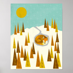 Poster Raposa Árctica