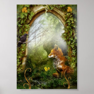 Póster Raposa e Coroa