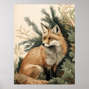 Poster Raposa Vermelha