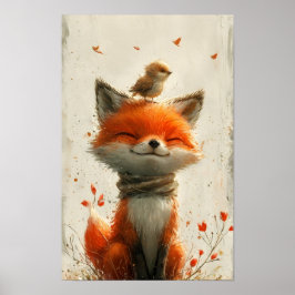 Poster Raposinha Sorridente
