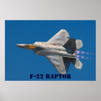 Poster Raptor F22