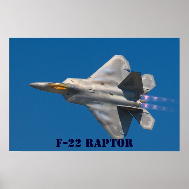 Poster Raptor F22 (Frente)