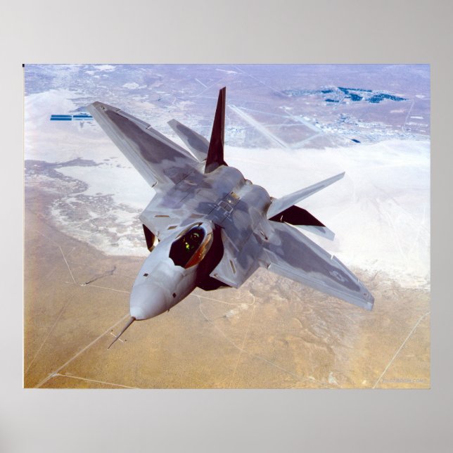 Póster Raptor F-22 (Frente)