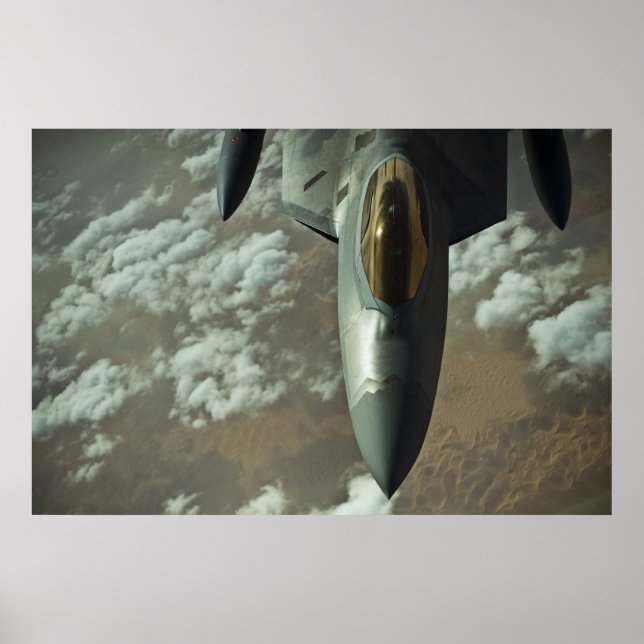 Póster Raptor F-22 (Frente)