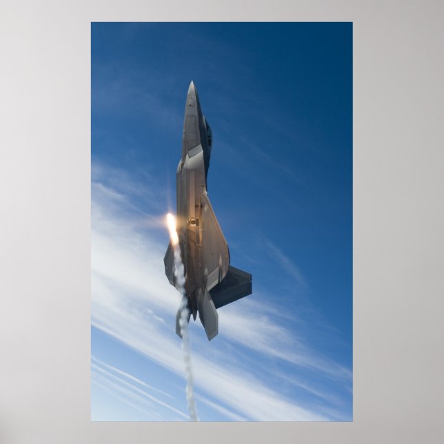 Póster Raptor F-22 (Frente)