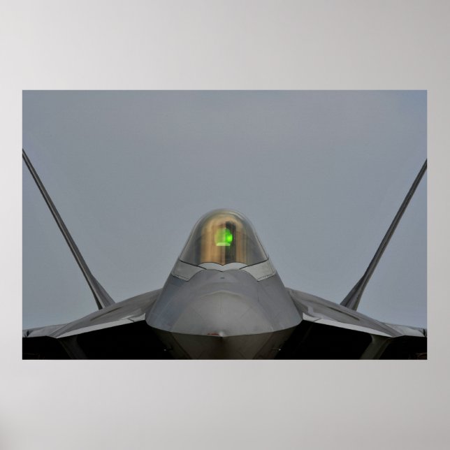 Póster Raptor F-22 (Frente)