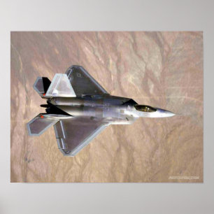 Póster Raptor F-22