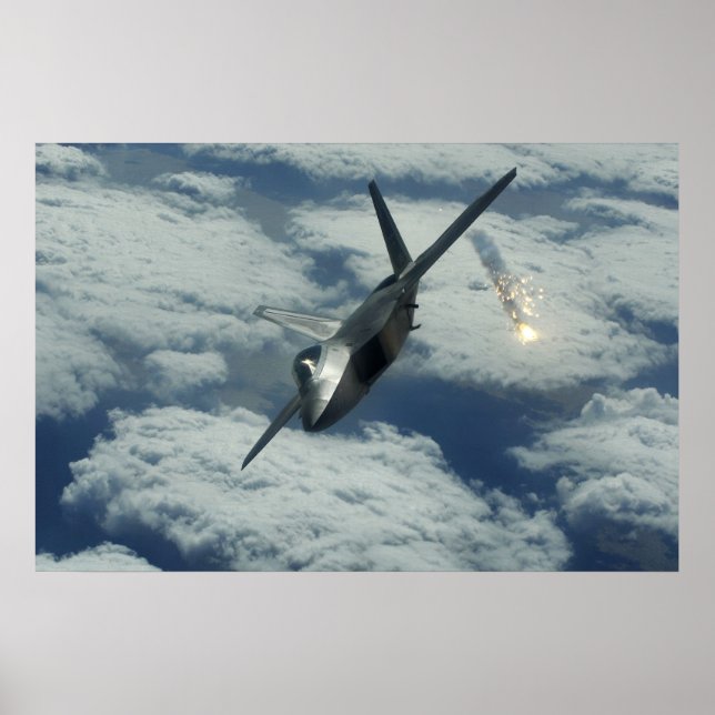 Poster Raptor F-22 (Frente)