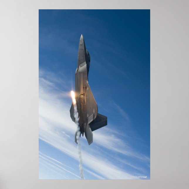Póster Raptor F-22 (Frente)