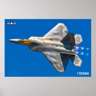 Poster Raptor F-22A