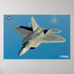 Poster Raptor F-22A