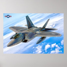 Poster Raptor F-22A