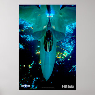 Poster Raptor F-22A
