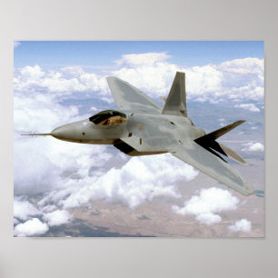 Póster Raptor F/A-22