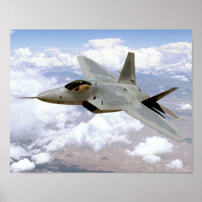 Póster Raptor F/A-22 (Frente)