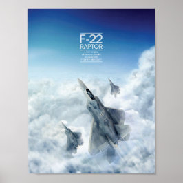 Poster Raptor Martin F-22 bloqueado