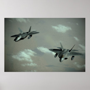 Póster Raptores F-22