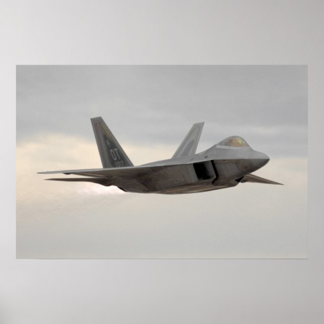 Poster Raptores F-22 (Frente)