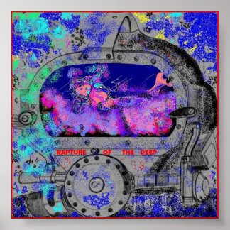 Póster Raptura das profundezas por Sisawat2001
