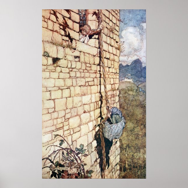 Póster Rapunzel (Frente)