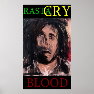 PÓSTER RASTA CRY SANGUE