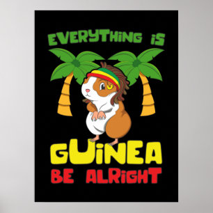 Poster Rasta Guiné Pig