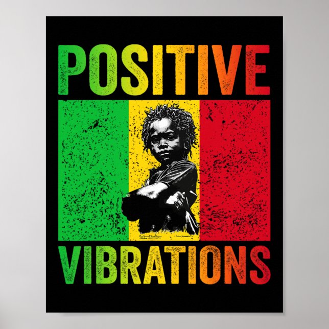 Poster Rasta Por Positivo (Frente)