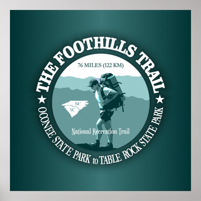 Póster Rastreio de Foothills (Frente)