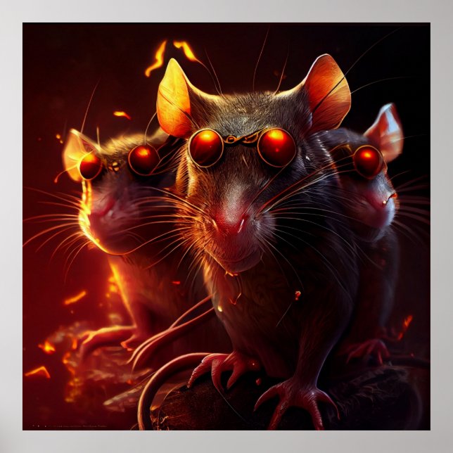 Poster rat (Frente)