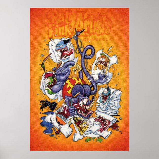Poster Rat Fink 14 (Frente)